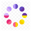 These Shaped Color Circles Are Like Kaleidoscopes For Color Exploration Each Twist Reveals Exciting Combinations And Hidden Color Relationships Shaped Color Circles Are Playful Palettes Perfect For Unleashing Your Inner Artist Explore Unexpected Color Combinations And Discover A World Of Creative Possibilities Imagine A Treasure Trove Of Colorful Gems Each A Unique Hue Shaped Color Circles Are Like These Gems Waiting To Be Arranged Into Stunning Color Schemes Icon