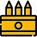 色鉛筆、色 アイコン