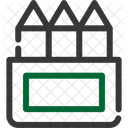 色鉛筆、色 アイコン