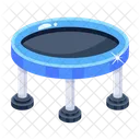Trampoline Jumping Stand Game Icon
