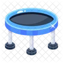 Trampoline Jumping Stand Game Icon