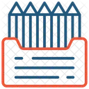 色鉛筆、アート、デザイン アイコン