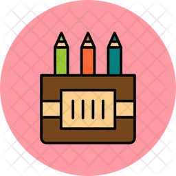 Colored Pencils  Icon