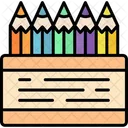 Colored pencils  Icon