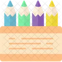 Colored pencils  Icon
