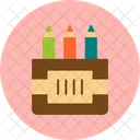 Colored Pencils  Icon