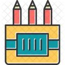 Colored Pencils  Icon