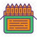 Colored Pencils  Icon