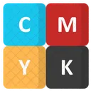 Colores Cmyk Icon