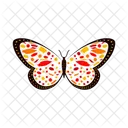Colorful Butterfly Insect Painted Lady Icon