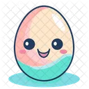 Colorful Egg Celebration  Icon