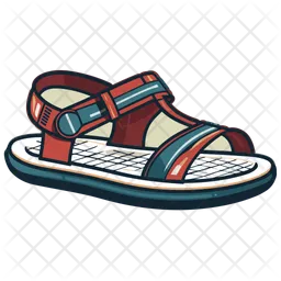 Colorful Fisherman Sandals  Shoes  Icon