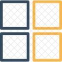 Colorful Grid Square Colorful Icon