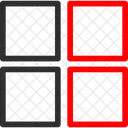 Colorful Grid Square Colorful Icon