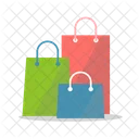Colorful shopping bags  Icon