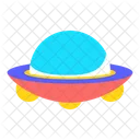 Spaceship Ufo Vehicle Icon