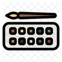 Linear Color Art Craft Icon