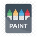 Colors Paint Art Icon