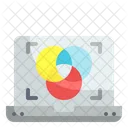 Color Scheme Tools Print Document Icon