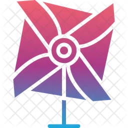 Colors Fan  Icon