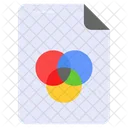 Colors File Scheme Icône