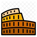 Colosseum Italy Landmark Icon