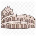 Colosseum Italy World Icon