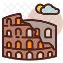 Colosseum Landmark Building Icon