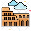 Colosseum Landmark Italy Icon