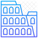 Colosseum Italy Building Icon