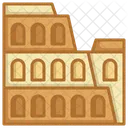 Colosseum Italy Building Icon