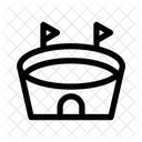 Colosseum Monument Arena Icon