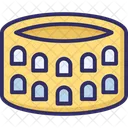 Colosseum Landmark Monument Icon