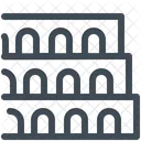 Building Colosseum Monument Icon