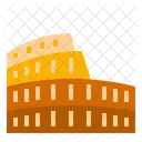 Colosseum Italy Landmark Icon