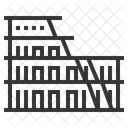 Colosseum Landmark Place Icon