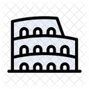 Colosseum Landmark Monument Icon