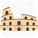 Colosseum Rome Italy Icon