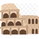 Colosseum Rome Amphitheater Icon
