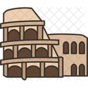 Colosseum Rome Amphitheater Icon