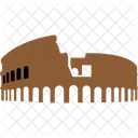Amphitheatre In Rome Italy Rome City Icon