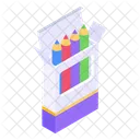 Colour Pencils  Icon