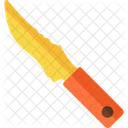 Metallo Acciaio Coltello Icon