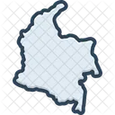Columbia Map  Icon