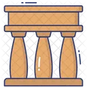 Column Roman Greek Icon