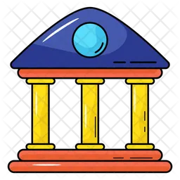 Column Building  Icon