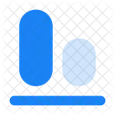 Column Down  Icon