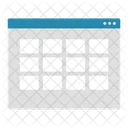 Column Grid Grid Page Icon