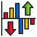 Column Line Chart Growth Chart Column Chart Icon