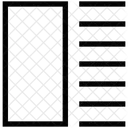 Columnas Con Filas Icono